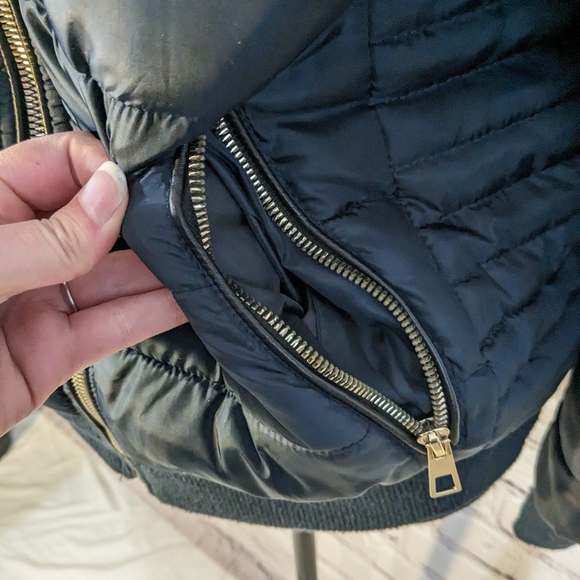 Snobbish Navy Blue puffer jacket - Picture 2 of 8